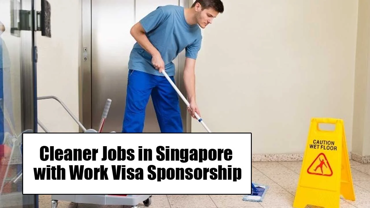Laundry Jobs for Foreigners in Singapore with Visa Sponsorship