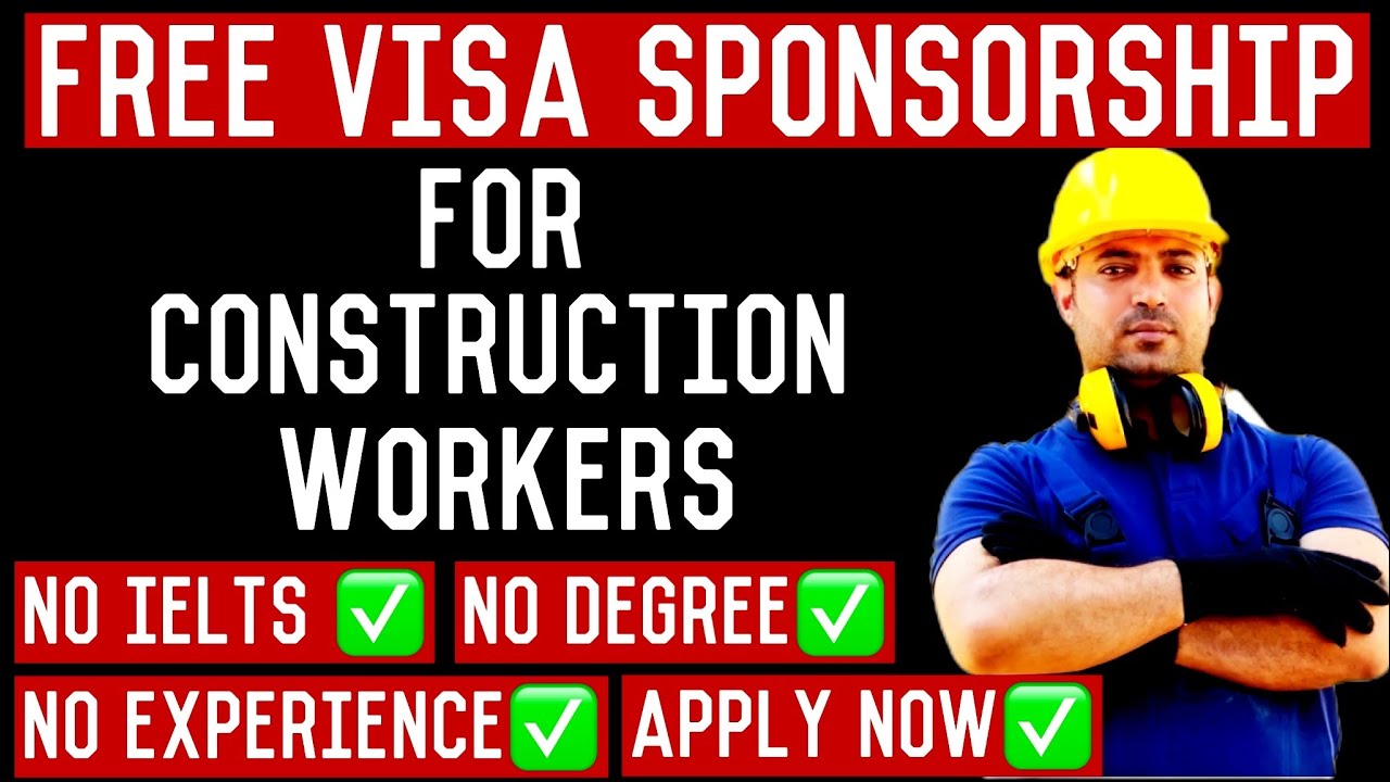 $72,000 Construction Jobs with Visa Sponsorship in Canada